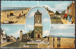 50 MONTMARTIN Sur MER   Multi Vues   CPSM  Le 26 7 1969 - Montmartin Sur Mer