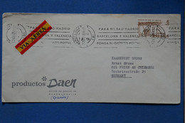 AD14 ESPAGNE   BELLE LETTRE  1968 BARCELONA POUR PRIEN  GERMANY    + AFFRANCH.  PLAISANT - Covers & Documents