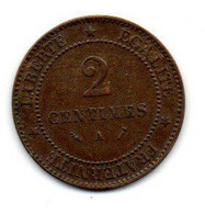 Cérès  -  2 Centimes 1892 A -  état  TTB+ - Sonstige & Ohne Zuordnung