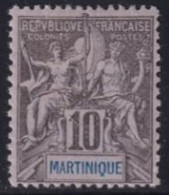 MARTINIQUE - YVERT N°35 * MH - COTE 2022 = 15 EURO - - Neufs