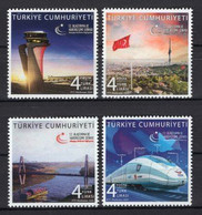 2021 TURKEY 12TH TRANSPORT AND COMMUNICATIONS FORUM MNH ** - Ungebraucht