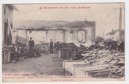 SAINT-DIÉ 88 USINE INCENDIÉE LE 29 SEPTEMBRE 1914 GUERRE 14-18 - Saint Die