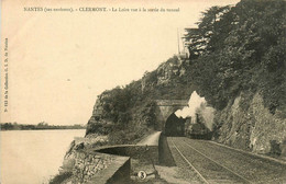 Le Cellier * Clermont * La Loire Vue à La Sortie Du Tunnel * Passage Du Train * Ligne Chemin De Fer * Environs De Nantes - Le Cellier