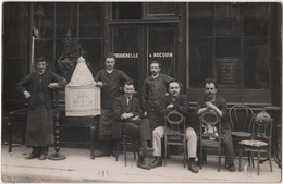 Carte Photo 55 Rue Lauriston 75016 Paris Angle Paul Valery Devanture Coquerelle & Bocquin Ebénisterie Menuiserie D'art - Paris (16)