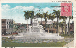 Amérique - Cuba - Habana - Fuente De La India - Indian Fountain - 1931 - Cuba