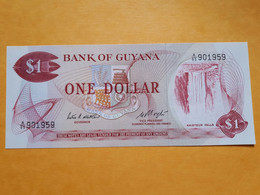 GUYANA 1 DOLLAR 1983 UNC P-21e - Guyana