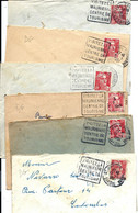 Un Lot De 12 Enveloppes Avec DAGUIN - La MAURIENNE SAVOIE 1949/51 - 1921-1960: Modern Period