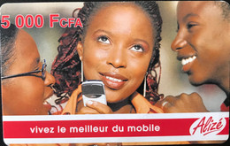 SENEGAL  -  Rechage  -  Diamono  -  Alizé  -  5.000 FCFA - Senegal