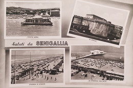 Cartolina - Saluti Da Senigallia - Vedute Diverse - 1956 - Ancona