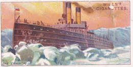 Celebrated Ships 1911 - Wills Cigarette Card - Celebrated Ships -  7 Russian Ice Breaker, Ermack - Wills