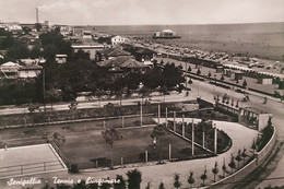 Cartolina - Senigallia - Tennis E Lungomare - 1955 - Ancona