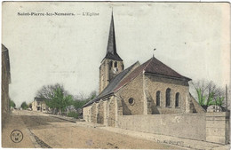 77     Saint  Pierre Les Nemours  - L'eglise - Saint Pierre Les Nemours