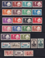 MARTINIQUE - ANNEE 1945 COMPLETE ! - YVERT N° 199/225 * MLH - COTE 2022 = 26.25 EUROS - - Ungebraucht