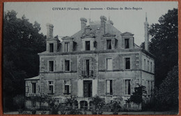 Delcampe - -CIVRAY .Château De Bois-Seguin 1904. - Civray