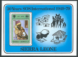 SP Sierra Leone 30 YEARS SOS INTERNATIONAL 1949-79 / MNH ** - Sierra Leone (1961-...)