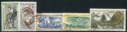 CZECHOSLOVAKIA 1957 Tatra National Park Used.  Michel 1035-39 - Usati