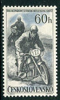 CZECHOSLOVAKIA 1957 Motorcycle 6-day Tour MNH / **.  Michel 1034 - Nuovi