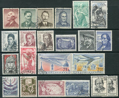 CZECHOSLOVAKIA 1957 Eleven Complete Issues, Used. - Used Stamps