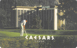 Caesars Tahoe - Old Hotel Room Key Card, Hotelkarte, Schlüsselkarte - Chiavi Elettroniche Di Alberghi