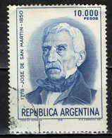 ARGENTINA - 1981 - PERSONALITA': JOSE DE SAN MARTIN - USATO - Used Stamps