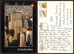 USA New York Met Life Building Nice Stamp #16691 - Mehransichten, Panoramakarten