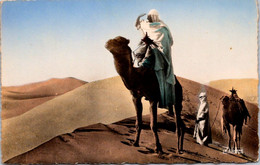 (5 A 29) North African - Camel Men / Rider " Looking For Road " (à La Recherche De La Piste) - Personnages