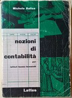 Nozioni Di Contabilità - Michele Balice - 1980,  Lattes - L - Juveniles