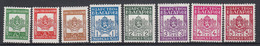 BULGARIJE - Michel - 1942 - Nr 7/14  - MH* + MNH** - Official Stamps