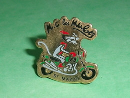 Pin's / Moto : MC. Les Mulots , St Maxire 79 TB1FF - Motos