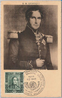 57029 - BELGIUM - POSTAL HISTORY: MAXIMUM CARD 1949 - ROYALTY - 1934-1951