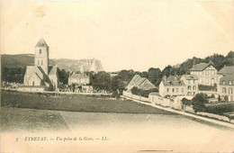 étretat * Vue Prise De La Gare * Panorama - Etretat