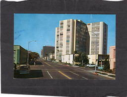 104915   Stati  Uniti, Long  Beach,  California,  Looking  West On East First  Street  Near  Allantic Avenue, NV(scritta - Long Beach