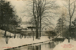 Bar Le Duc * Le Parc De L'hôtel De Ville , En Hiver * Sous La Neige - Bar Le Duc