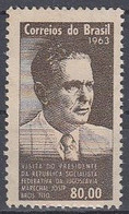 BRAZIL 1043,unused,Josip Broz Tito - Ungebraucht