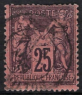 FRANCE: Le Y&T 91, B Obl. CAD Paris - 1876-1898 Sage (Type II)