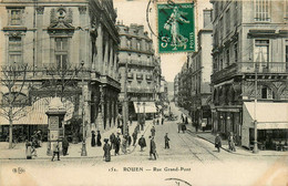 Rouen * La Rue Du Grand Pont * Commerce Magasin - Rouen