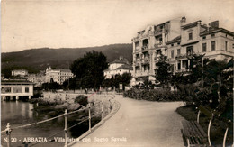 Abbazia - Villa Istria Con Bagno Savoia (20) * 29. 8. 1925 - Croazia