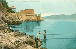 Marseille * La Corniche Au Vallon De L'oriol * Pêche à La Ligne * Pêcheurs - Zonder Classificatie