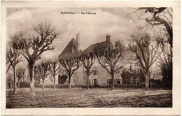 Eure Et Loir : AUNEAU : Le Château : Platanes Taillés - Auneau