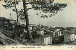 Menton * Vue Prise Du Chemin De Castellar - Menton