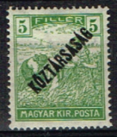 H 378 - HONGRIE N° 201 Neuf* - Unused Stamps