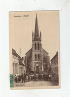 LUMBRES (PAS DE CALAIS) L'EGLISE (BELLE ANIMATION DEVANT ) 1914 - Lumbres