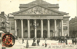 035 897 - CPA - Belgique - Bruxelles - Théâtre Royal De La Monnaie - Monumenti, Edifici