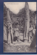 CPA Nouvelle Calédonie New Calédonia Océanie écrite Tabous Totem Fétiche - New Caledonia