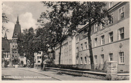 Bernburg / Saale. Strassenansicht Mit Kurhaus U. Kinderheim - Bernburg (Saale)