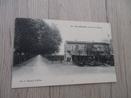 CPA 30 Gard Le Cailar Avenue De Nîmes - Otros & Sin Clasificación