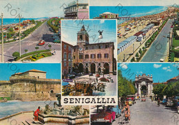CARTOLINA  SENIGALIA,ANCONA,MARCHE,MARE,SOLE,ESTATE,VACANZA,BELLA ITALIA,STORIA,MEMORIA,CULTURA,VIAGGIATA 1970 - Ancona