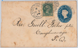 54359 -  CANADA -  POSTAL HISTORY: POSTAL STATIONERY COVER With Added STAMP 1925 - 1903-1954 De Koningen