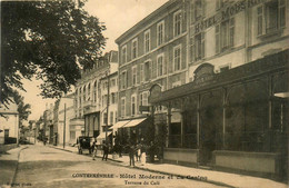 Contrexéville * Hôtel Moderne Et Du Casino * Terrasse Du Café Restaurant Billard - Contrexeville