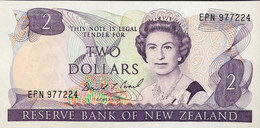 New Zealand 2 Dollars, P-170c (1989) - UNC - New Zealand